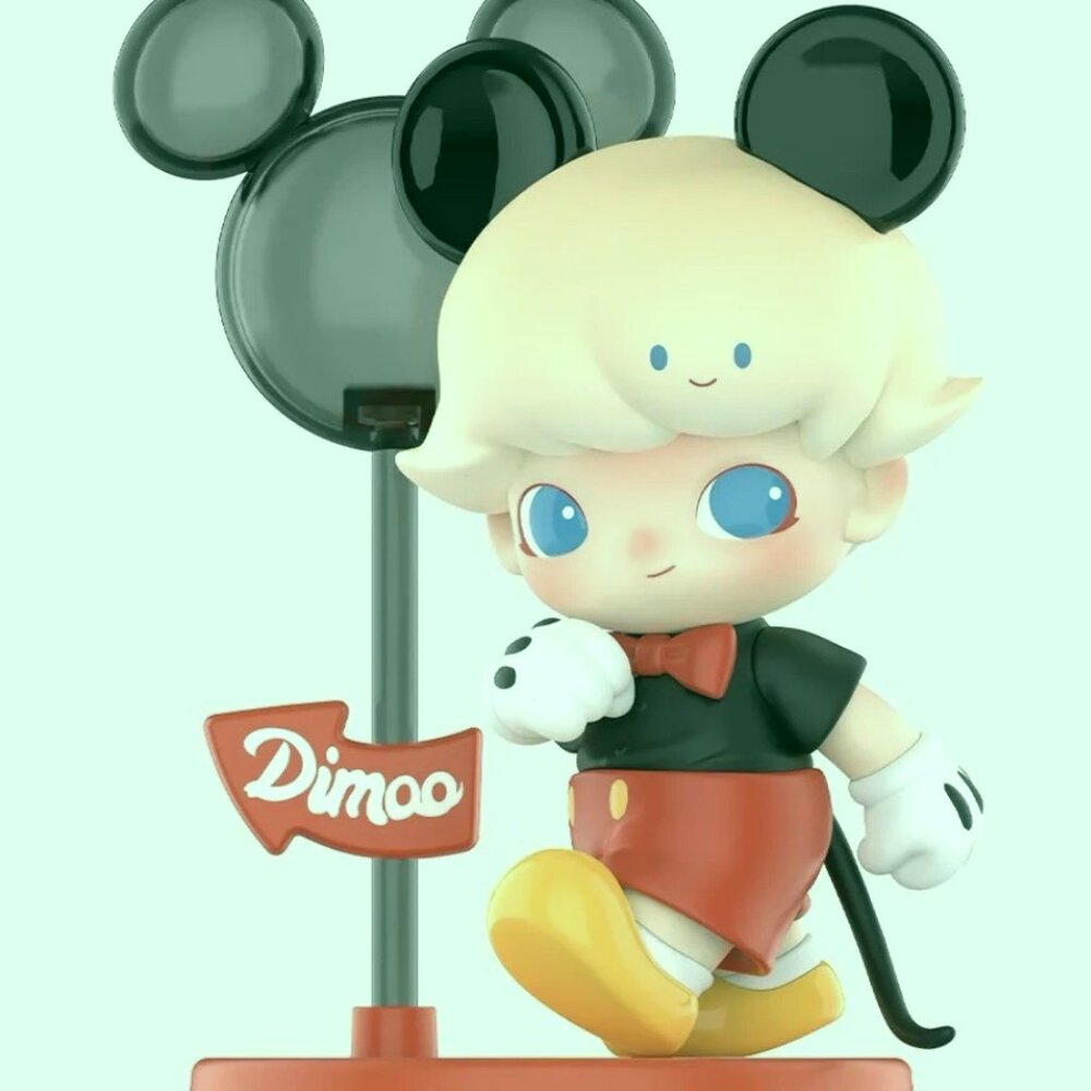 POPMART Dimoo World x Disney Series CLASSIC MICKEY Figure SEALED BOX Authentic